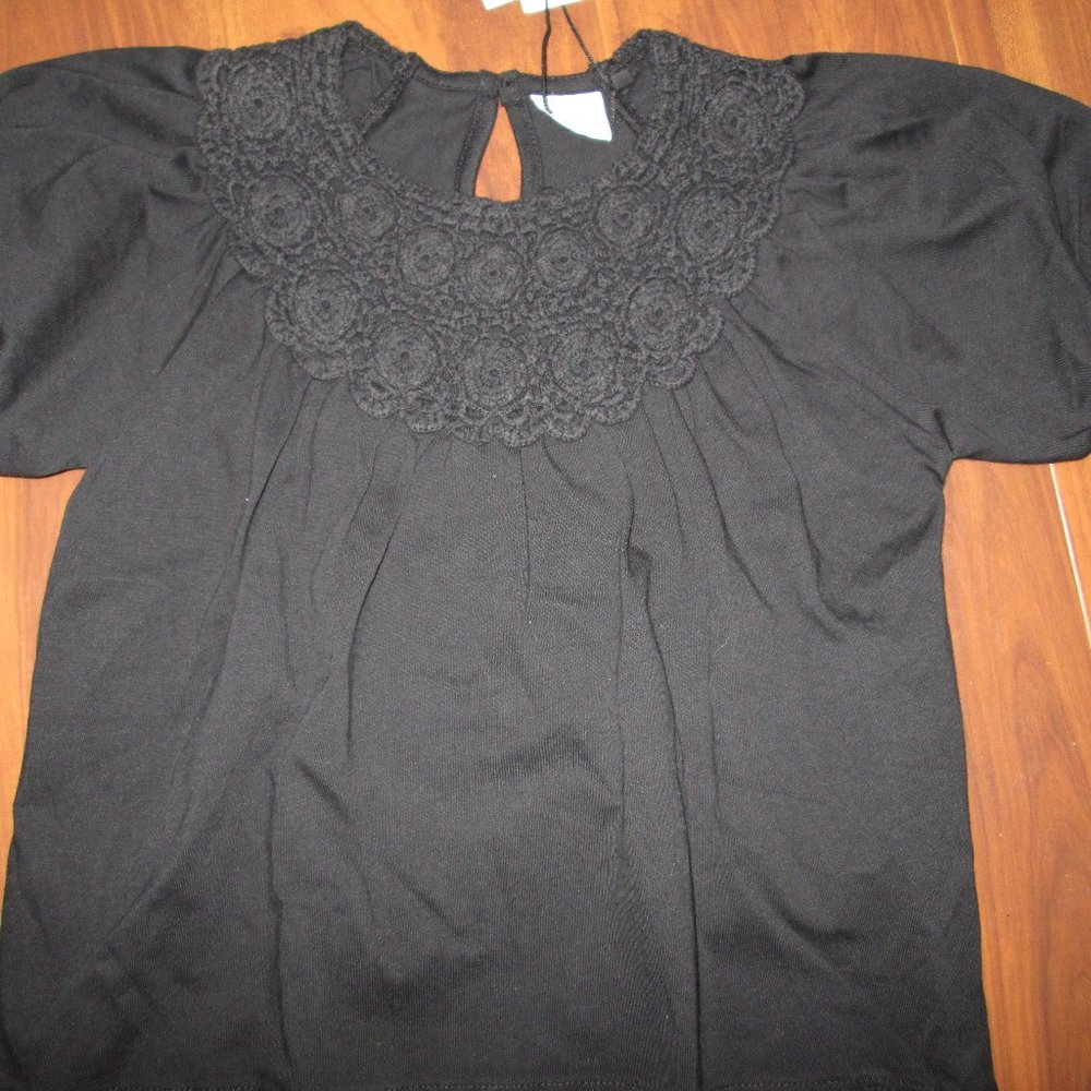 NWT ZARA Girls Black Dress 8 Months